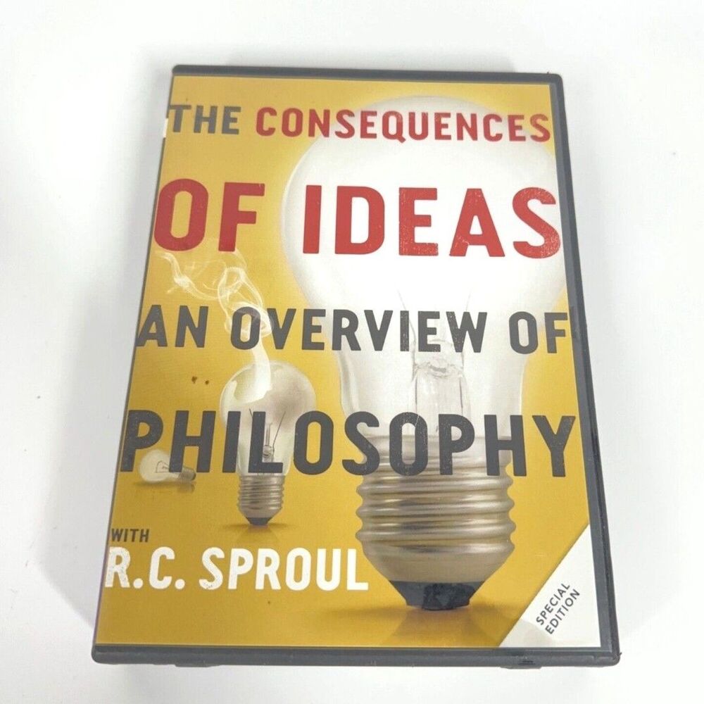 The Consequences of Ideas an Overview of Philosophy By R.C. Sproul 9 DVD set